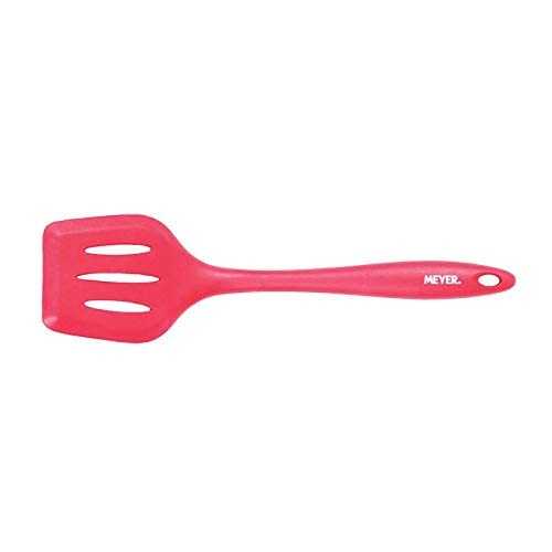Meyer Silicone Slotted Turner | Kitchen Accessories | Silicone Spatula | Kitchen Essentials | Kitchen Tools for Cooking | Silicone Spatula for Non Stick Cookware, Red (B07ZRP4XYX) Amazon Price History, Amazon Price Tracker