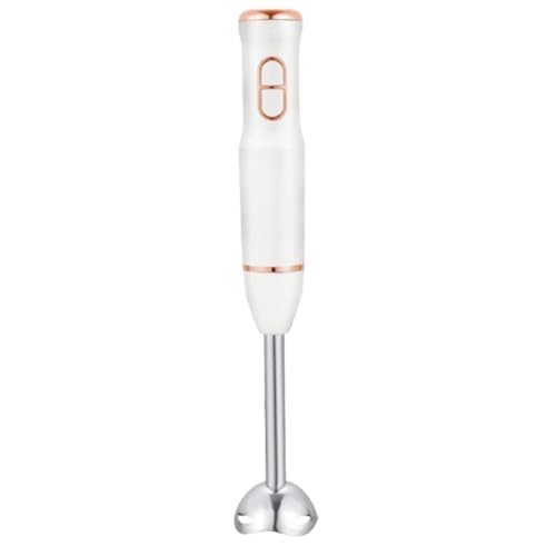 Jnchdghwa Batidora de Mano con Cuchillas de Acero Inoxidable para Mezclar Alimentos en la Cocina, Color, Enchufe Europeo