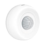 Wengart WiFi Light PIR Motion Sensor FH400A,Tuya App,2.4GHz Combines Human Motion Detection and Light Intensity Monitoring Functions Compatible with Alexa,Google Assistant