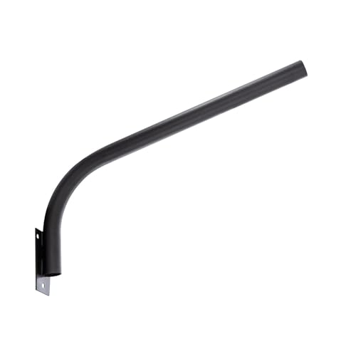 LEDKIA LIGHTING Brazo de Pared Ø60mm para Farolas de Alumbrado Público Negro