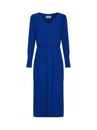 Vestito Donna Blu Calvin Klein robe infroissable