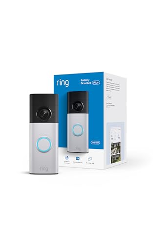 Ring Battery Doorbell Plus (newest model), Retinal...