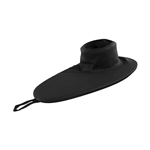 Jupe de pulvérisation kayak étanche Gcroet protection cockpit noire