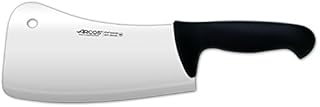Arcos Series 2900 - Cleaver Knife Butcher Knife - Blade Nitrum Stainless Steel 8" - Handle Polypropylene Black Color