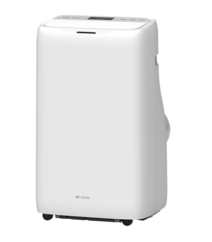 Mobiles Klimagerät 4-in-1 (16.000 BTU/h) mit Heizfunktion, WIFI, Fernbedienung, LCD-Display, Timer und automatischer Verdunstung - Weiß, geeignet...