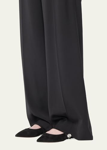 Mesh Ballet Flats for Women with Crystal Rhinestone Closed Pointed Toe Button Strap Slip On Ballerina Shoes Casual Comfortable Dress Sheer Fishnet Mary Jane Shoes Ladies Leather4