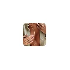 A2- body chain chest -gold