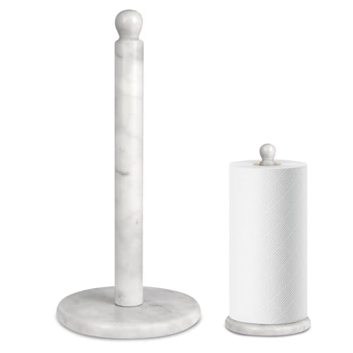 Handmade Marble Paper Towel Holder - 12