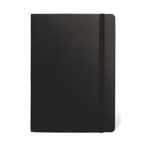 Anupam Fluct A5 Blank Journal Notebook, Unlined Plain Notebook for Work, 160 Paper 80Gsm Premium Thick Paper with Matte Finish PVC Cover Notebook for Journaling Writing Office School Supplies (Black) (B0CLYH4NK6) Amazon Price History, Amazon Price Tracker