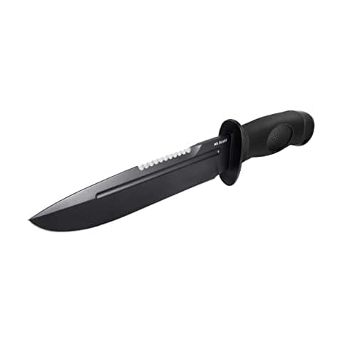 Mr. Blade Heavy Bushkraft Messer — Bland Black — Exklusives Outdoormesser aus H12MF Stahl Cover