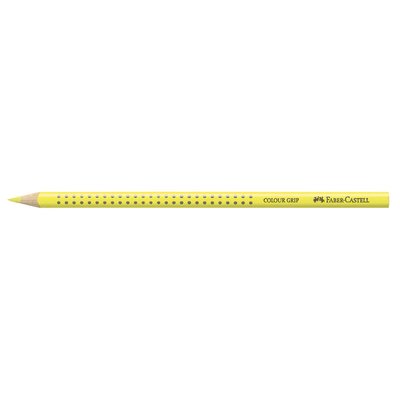 Crayon de couleur aquarellable Faber-Castell Colour Grip jaune cadmium 12U