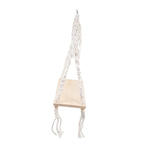 YARNOW Soporte para Plantas Estante para Macetas Diseño Hilo De Algodón Decoración De Interiores