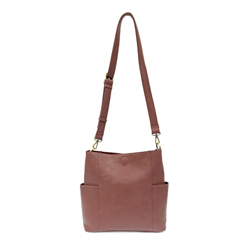 Image of Joy Susan Side-Pocket Bucket Bag: Kayleigh Crossbody