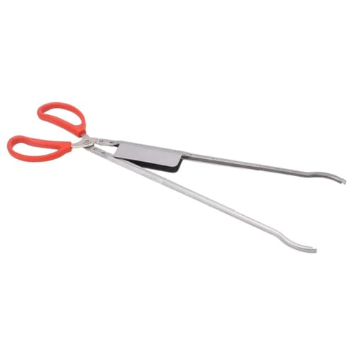 LOLIPPYY Pinza Per Granchio in Acciaio Inossidabile Clip Antiscivolo, Tenaglia Multifunzione Ergonomica Per Cattura Di Granchi, Gamberetti e Anguille, Strumento Esterno Per Pesca e Raccolta Marittima