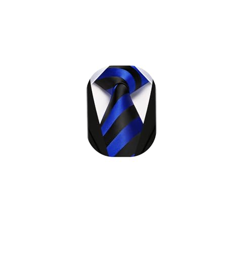 Image of Enlision Ties for Men Solid Color 3.35 inch Formal Business Necktie Classic Satin Mens Wedding Party Ties