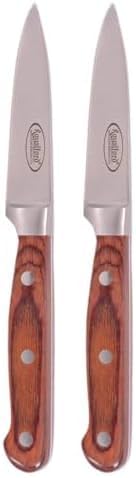Royalford RF4113 3.5 Utility Knife All Purpose Small Kitchen Knife - Ultra Sharp Stainless Steel Blade Cooking Knife with Ergonomic Handle, Chef Knife, Suitable for Home and Restaurant, multicolor
