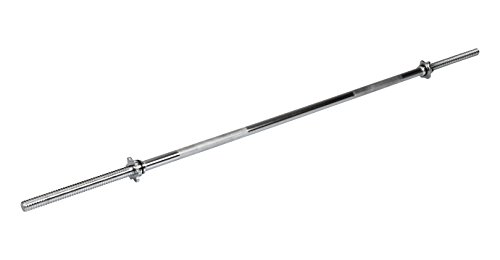 Hop-Sport Langhantelstange - 120 cm | 150 cm | 167 cm | 180 cm, SZ Stange 120 cm, super SZ Stange 120 cm, Kurzhantelstange 40 cm; ⌀ 30mm, aus verchromtem Stahl (Langhantel 150cm/25mm)