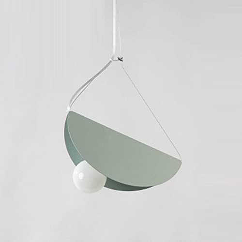 Lustres macaron bleu E27 petite suspension réglable luminaire plafonnier