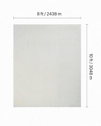 Tapete de área VEVOR 8x10 ft para interiores miniatura 2