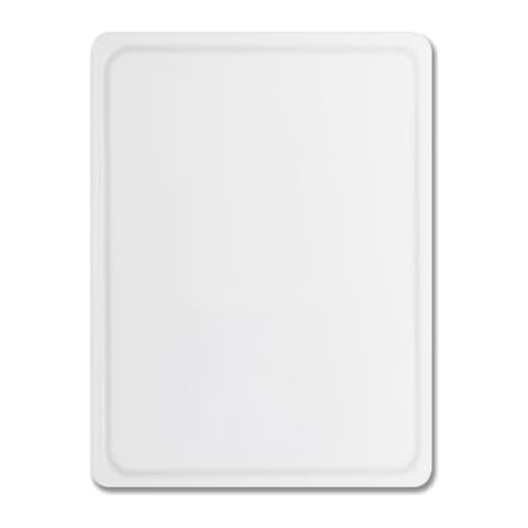 Dexas NSF Polysafe Pastry/Cutting Board with Well, 15 by 20 inches, White Cover