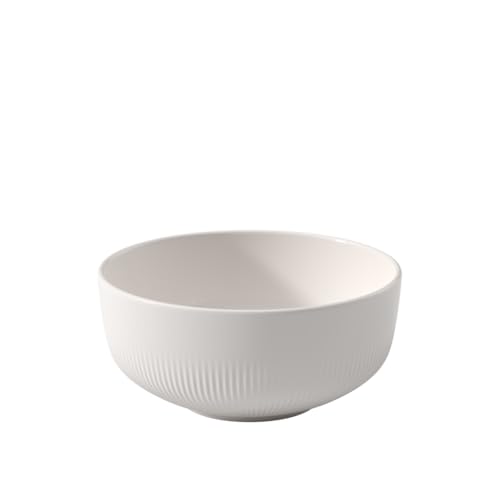 Villeroy & Boch - Bol Afina en porcelaine premium, bol fabriqué en Allemagne, compatible lave-vaisselle et micro-ondes, empilable, blanc