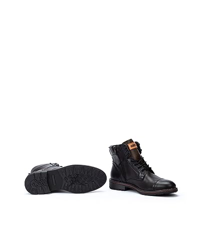 Pikolinos Para Hombre. M2M-8156C1 Botines De Piel York Negro (40), Plano, Cremallera, Casual - 5