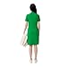 Lacoste Women's Slim Fit Stretch Petit Piqué Polo Dress, Green, 0
