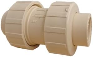 CPVC Non-Return Check Valve, Flow Control Plumbing Fitting, YELLOW (1 inch (25mm))