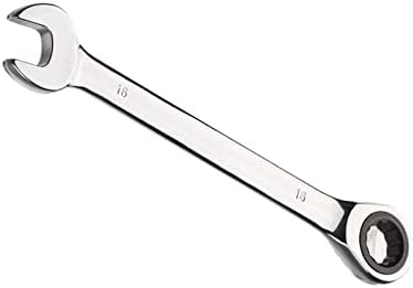 8mm Ratchet Spanner, Ratcheting Combination Wrench, Hardened Chrome Vanadium Steel Open End Spanner Metric