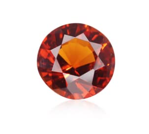 Grenat hessonite de 9,32 carats une pierre rare chargée d'histoire