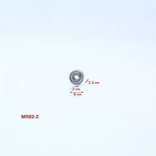 Rodamiento MR62-2 ZZ elimina vibraciones en ejes de transmision 2mm 2