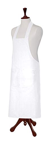 Quick Cleaning Supplies Pack of 2 Unisex Bib Aprons, 100% Combed Cotton, Professional Heavy Duty Grade - Image 2
