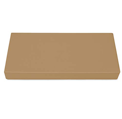 SuperKissen24. Palettenkissen Palettenauflagen Sitzkissen - 80x40 cm - Outdoor und Indoor - Beige