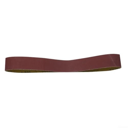 Correa de lija de repuesto de 50 x 915 mm para lijadoras de tela de 2 x 36 pulgadas con opciones de grano de 40 a 1000 para metal, madera y cuero (80#)