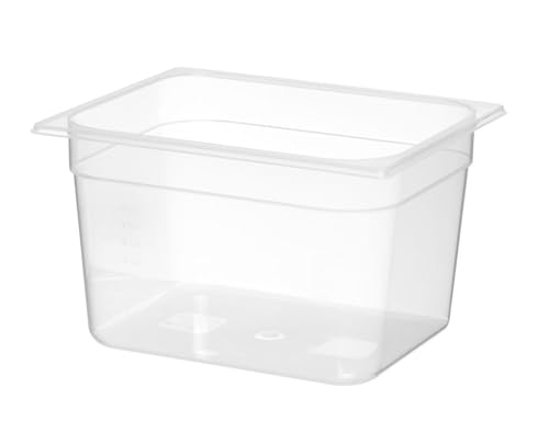 HENDI Recipiente Gastronorm 1/2 - PP - Transparente - 12.5 L - 325x265x(H) 200 mm