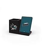 SOAR NHL Wireless Charger and Desktop Organizer, San Jose Sharks