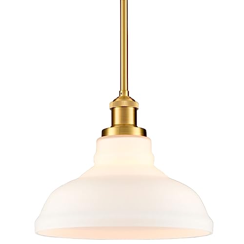 HOLKIRT Modern Pendant Light Fixtures Gold Pendant Lights Kitchen Island Hanging Lights for Bedroom...