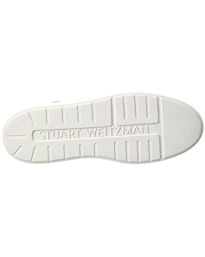 Stuart Weitzman Skater Glitter Mule Sneaker, 8.5, White #TOP3