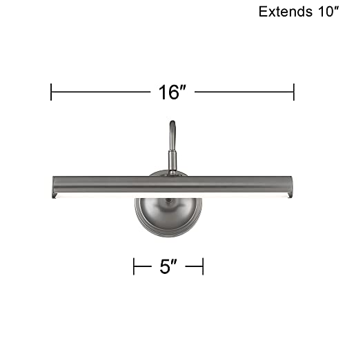 Possini Euro Design Renaissance 16" Wide Plated Graphite Led Picture Light #TOP3