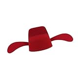 Gissroys Sombrero de erudito histórico de fácil cuidado | Gorro de disfraz ventilado para recreaciones | Festival Cultural Oficial Sombrero Unisex Disfraz