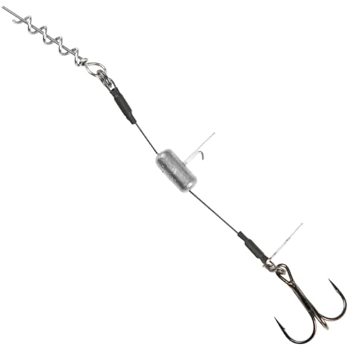 Fox Rage TiPro Harness 35kg Gummifischsystem, Ausführung:für Köderlängen von ca. 10-15cm/ Gr. 1/ 4g