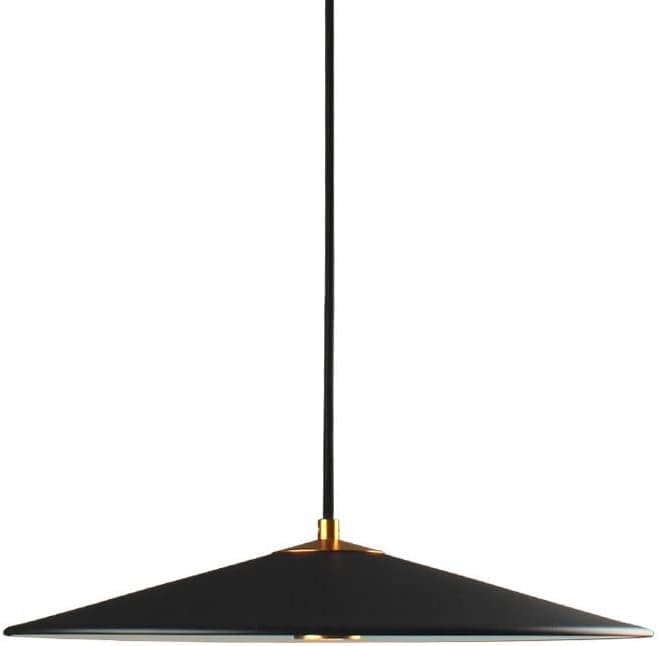 Chandelier LED suspendu moderne en métal 40cm à lumière chaude
