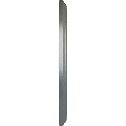 Image of Ekena Millwork 15 3 /4 inchOD x 3 7 /8 inchID x 3 /4 inchP Berkshire Ceiling Medallion Fits Canopies up to 7 inch Ceiling Medallion, Platinum