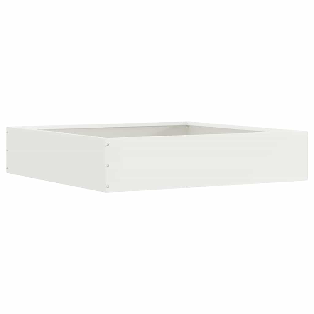 Lot de 6 bordures de gazon en acier 60 x 60 x 13 cm