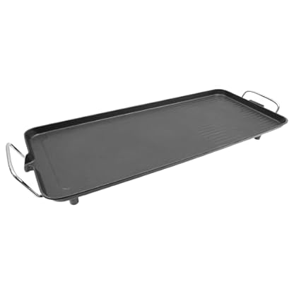1500w 220v Elektrogrill, 68x28CMElektrischer Barbecue Tischgrill mit Große Grillfläche, 5 Gang Barbecue Grill für 1-6 Personen Outdoor Camping Hinterhof
