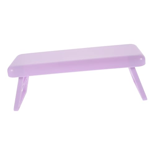 CANIGHT ネイルアートハンドピロー nail polish nail gel リストレスト ネイルサロン用ネイルアームレスト 枕 ネイルレスト 爪用ハンドレスト Abs 紫の,Purple