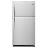 Whirlpool 21.3 cu. ft. Top Freezer Refrigerator in Fingerprint Resistant Stainless Steel