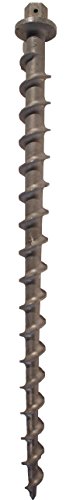 American Earth Anchors - PE46-Hex Penetrator 46" Aluminum Screw Anchor Holds Upto 14,000lbs