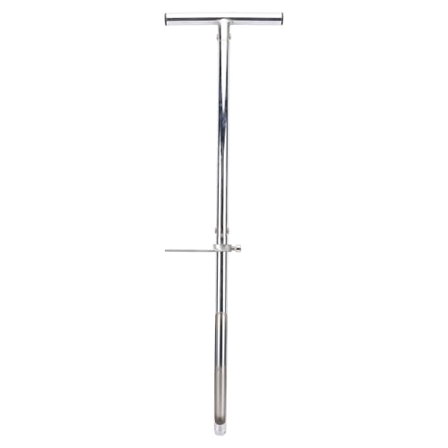 Sonde de sol en acier inoxydable avec pédale ergonomique pour échantillonnage précis