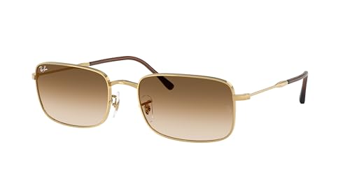 Ray-Ban RB3746 Sunglasses Bundle: RB 3746 001/51 Arista/Clear Gradient Brown Crystal Standard and Universal Anti-slip Silicone Leash